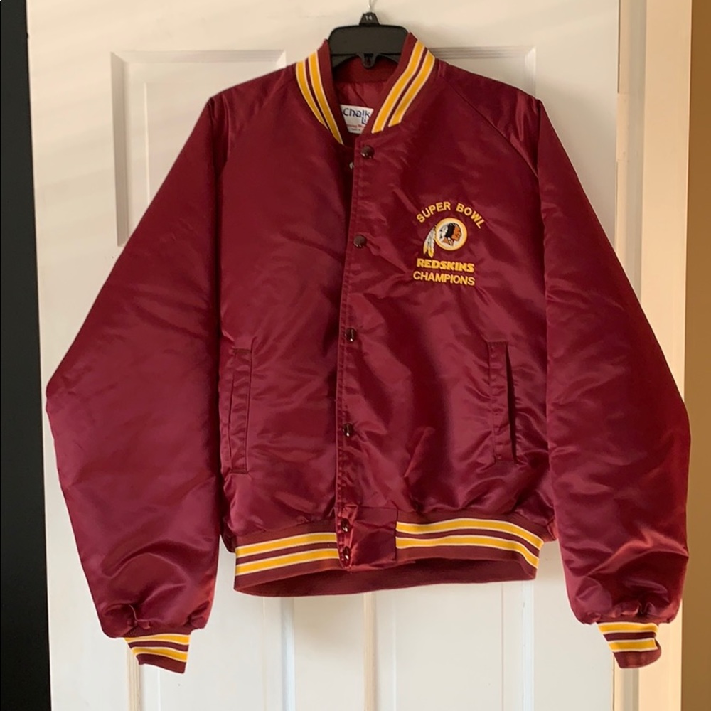 Vintage Washington Redskins super bowl jacket